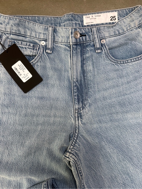 rag & bone Denim - rag & bone Light Wash Ankle Crop Jeans